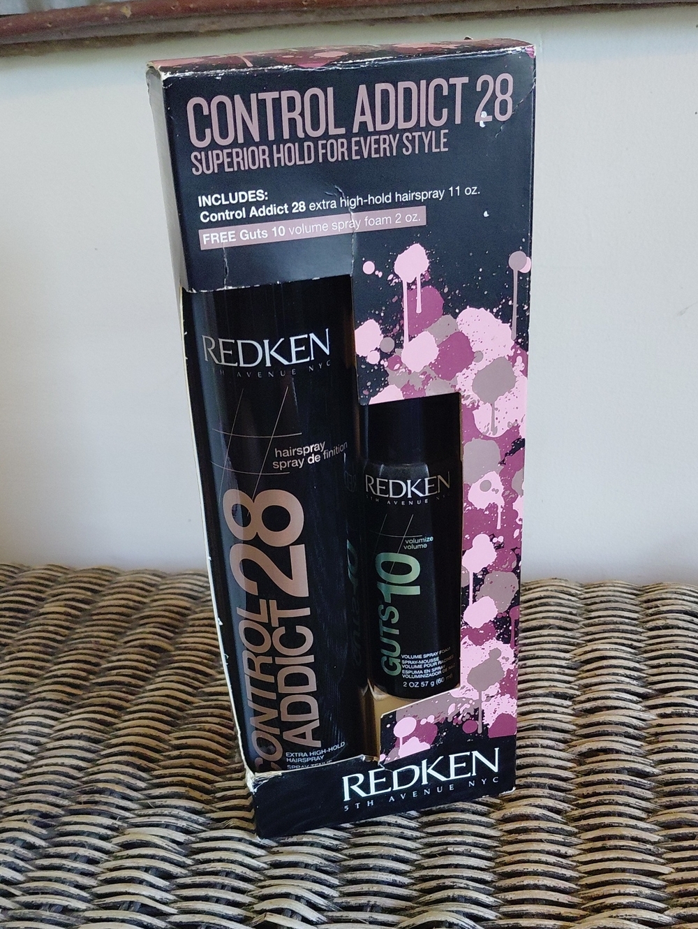 Redken Control Addict 28 & Guts 10 Set